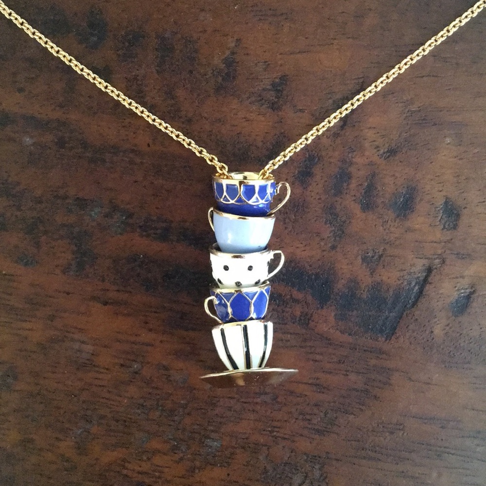 Kate Spade Tea Time Pendant necklace